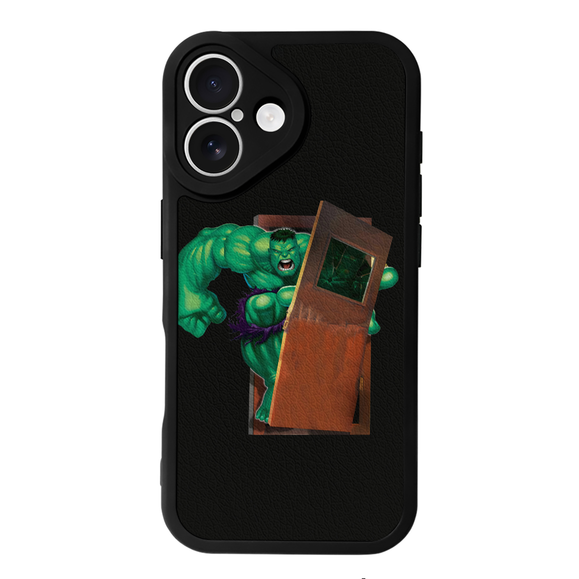 （画像用） アベンジャーズ The Avengers 【iPhone 16シリーズ対応】シリコンスマホケース（レザー調） 材質：シリコン